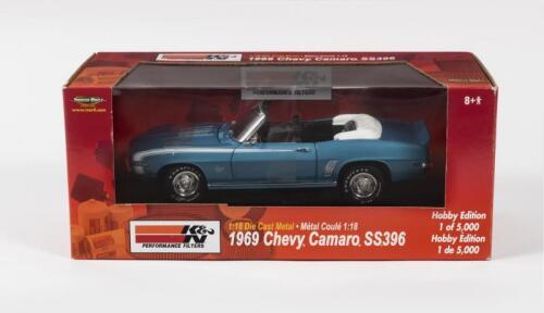 CAMARO: A NOS 1:18 scale Performance Filters Chevy Camaro SS 396 Limited edition