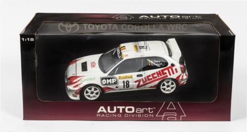 TOYOTA: A NOS1:18 scale Autoart Toyota Corolla WRC 2000, B.Thiry/S.Prevot