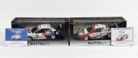 HOLDEN: Two NOS 1:18 scale Autoart Holden Commodore Tander #34/Skaife #2 Limited Edition and Certificates of Authenticity