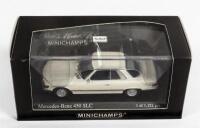 MERCEDES-BENZ: A NOS 1:43 scale Minichamps Mercedes-Benz 450 SLC Limited Edition