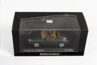 PORSCHE : A NOS 1:43 scale Minichamps Porsche 911 Cabriolet Limited Edition
