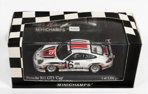 PORSCHE: A NOS 1:43 scale Minichamps Porsche 911 GT3 'CUP' Limited Edition