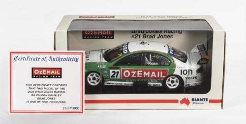 FORD: A NOS 1:18 scale Biante FORD BA Falcon XR8 2004, Brad Jones #21