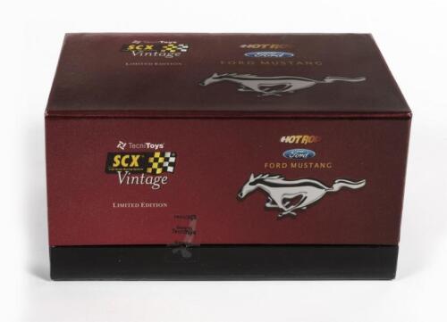 FORD: A NOS Slot Car SCX Vintage Ford Mustang Hot Rod Limited Edition