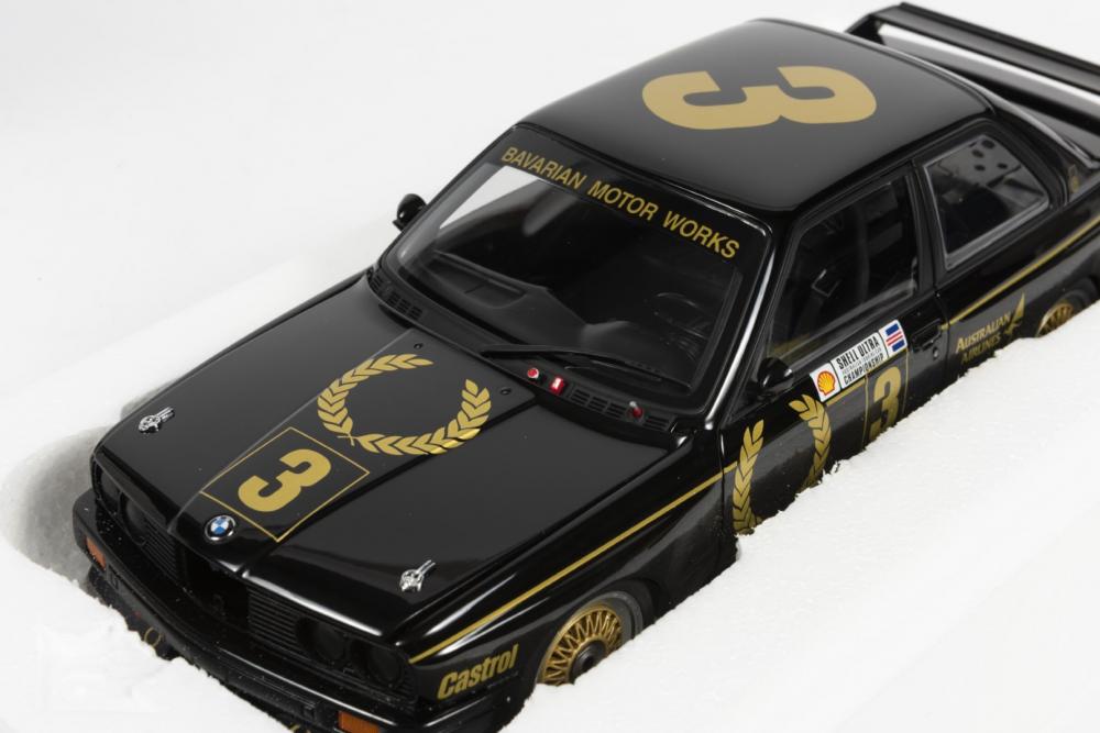 BMW: A NOS 1:18 scale Autoart BMW M3 ATCC winner 1987 Jim Richards #3