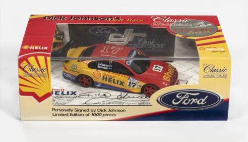 FORD: A NOS 1:43 scale Classic Carlectables Ford Falcon Shell Helix Racing, Dick Johnson #17 Limited Edition