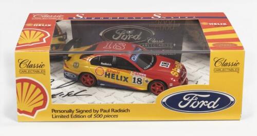 FORD: A NOS 1:43 scale Classic Carlectables Ford Falcon Shell Helix Racing, Paul Radisich #18 Limited Edition