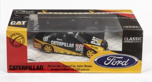FORD: A NOS 1:43 scale Classic Carlectables Ford Falcon Cat Racing, John Bowe #600 Limited Edition