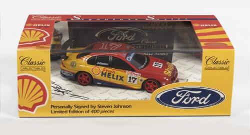 FORD: A NOS 1:43 scale Classic Carlectables Ford Falcon Shell Helix Racing, Steven Johnson #17 Limited Edition
