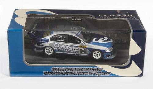 FORD: A NOS 1:43 scale Classic Carlectables Ford BA Falcon V8 Supercar #4 2004
