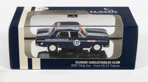 FORD: A NOS 1:43 scale Classic Carlectables Ford XR GT Falcon #07 2007 Club Car