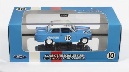 FORD: A NOS 1:43 scale Classic Carlectables Ford Cortina GT #10 2010 Club Car
