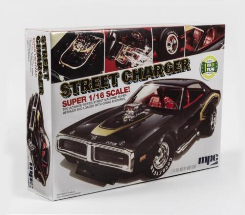 MODEL KIT: A NOS 1:16 scale MPC Dodge Street Charger sealed model kit