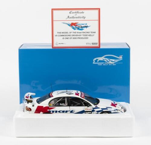 HOLDEN: A NOS 1:18 scale Autoart Kmart Racing Team Holden VX Commodore 2001, Todd Kelly #15 Limited Edition and Certificate of Authenticity
