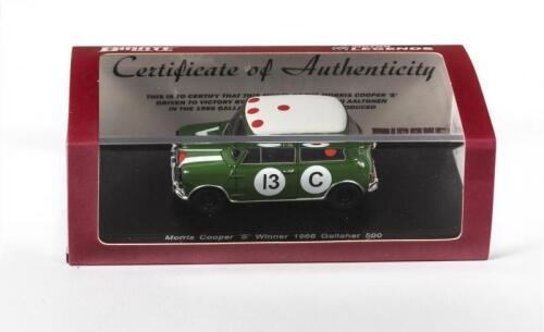 MORRIS COOPER S: A NOS 1:43 scale Biante Morris Cooper S 1966 Bathurst winner, B.Holden/R.Aaltonen #13C Limited Edition and Certificate of Authenticity