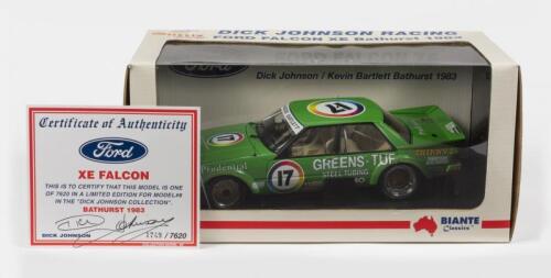 FORD: A NOS 1:18 scale Biante Ford XE Falcon Bathurst 1983, D.Johnson/K.Bartlett #17 Limited Edition and Certificate of Authenticity