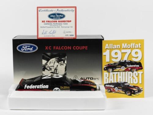 FORD: A NOS 1:18 scale Autoart Ford XC Falcon Hardtop "Federation" 1979 Bathurst, A.Moffat/J.Fitzpatrick #25 Limited Edition and Certificate of Authenticity