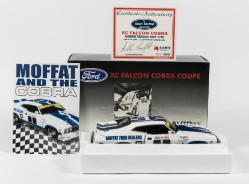 FORD: A NOS 1:18 scale Autoart Ford XC Falcon Cobra 1978 Bathurst, A.Moffat/J.Ickx #1 Limited Edition and Certificate of Authenticity