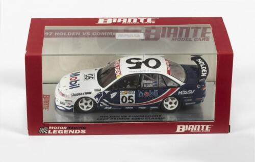HOLDEN: A NOS 1:43 scale Biante Holden Commodore 1997 Bathurst, Peter Brock/M.Skaife #05 Limited Edition and Certificate of Authenticity