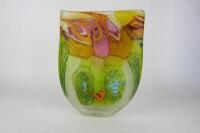 SCULPTURE: An large impressive art glass vase by Noel Heart (39cm high) - 2