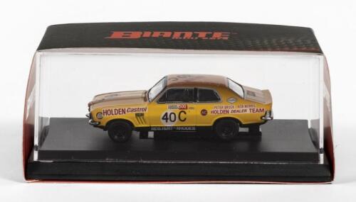 HOLDEN: A NOS 1:64 scale Biante minicars Holden LC Torana GTR XU-1 1970 Bathurst, Peter Brock/B.Morris #40C