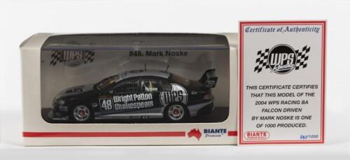 FORD: A NOS 1:43 scale Biante Ford Falcon BA 2004 WPS Racing, Mark Noske #48 Limited Edition and Certificate of Authenticity