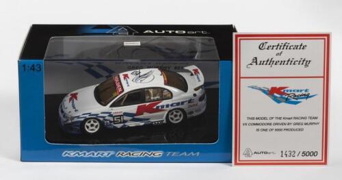 HOLDEN: A NOS 1:43 scale Autoart Holden Commodore VX 2001 Kmart Racing Team, Greg Murphy #51 Limited Edition and Certificate of Authenticity