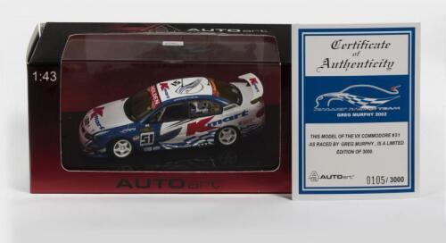 HOLDEN: A NOS 1:43 scale Autoart Holden Commodore VX 2002 Kmart Racing Team, Greg Murphy #51 Limited Edition and Certificate of Authenticity