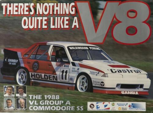 POSTER "THERE'S NOTHING QUITE LIKE A V8": A 56cmX42cm Poster "There's nothing quite like a V8"