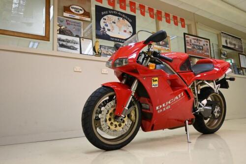 1996 DUCATI 916 BIOPOSTO - A 1990s icon with only 8,670 km