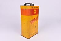 SHELL: A one gallon Shell Vitrea Oil 27 tin - 3