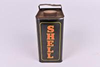 SHELL: A small early Shell Car Care Kit with affixed label to lid - 2