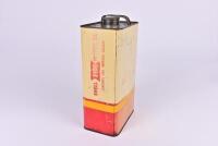 SHELL: A Shell X-100 Motor Oil one gallon tin - 4