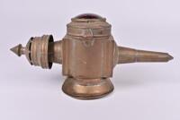 COACH LAMP: A large brass coach lamp (38cm&nbsp;high) - 6