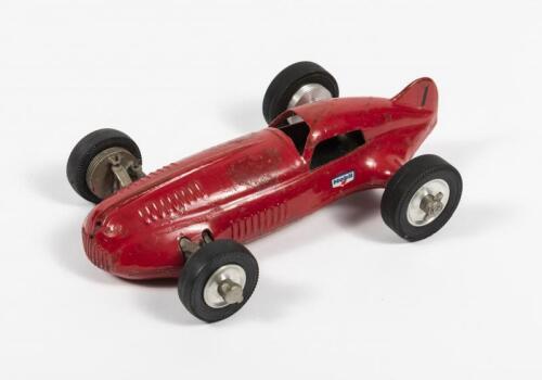 MOBIL BRANDED: A TOGI No.1 Corsar racing car in red (16.5cm long)