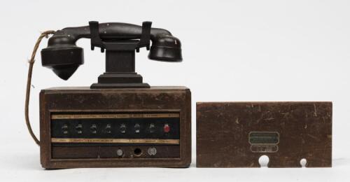 TELEPHONES: A Lamson Engineering Co. Ltd. Dictograph telephone system, first half of 20th century
