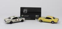 HOLDEN: Two 1:32 scale die cast models of Holden Monaro HT by OzLegends plus 50th anniversary 50c Monaro commemorative coin - 2