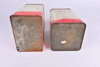 MOBIL: Two Mobil tins including 'Mobilube' and 'Mobil-Laurel' - 5