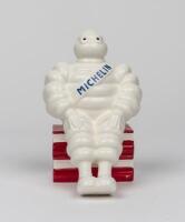 MICHELIN: A circa 1990/2000 porcelain Bibendum money box, labelled to rear 'Bibendum Collection',&nbsp;(18cm high)