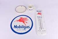 MOBIL GAS: A collection of four Mobil/Standard Vacuum related items