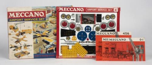 MECCANO: A Meccano Airport Service Set No. 4, circa 1966
