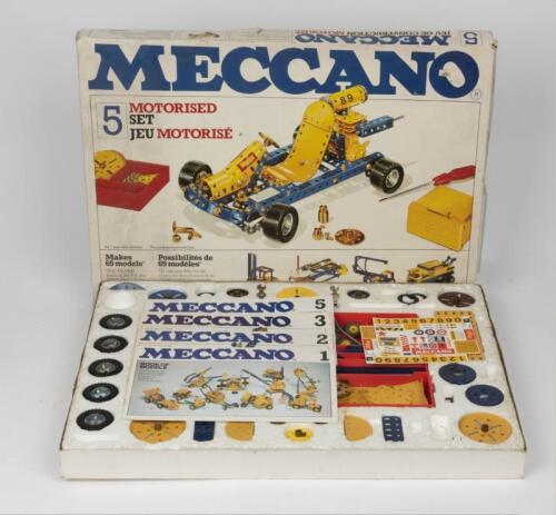 MECCANO: A Meccano Motorised Set No. 4, circa 1978