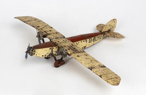MECCANO: A Meccano constructor triple engine cabin monoplane, 1930