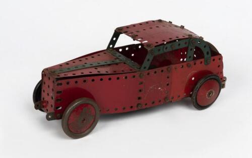MECCANO: A vintage Meccano clockwork coupe