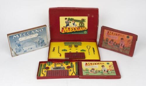 MECCANO: Two Meccano sets No. 00, circa 1950's