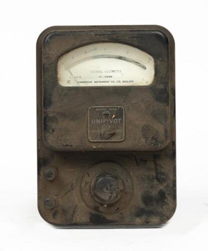 INSTRUMENTS: A Cambridge Instrument Co Ltd "Unipivot" Thermal Voltmeter, early 20th century
