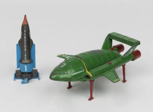 THUNDERBIRDS: Two 1992 Thunderbirds die cast models by Matchbox