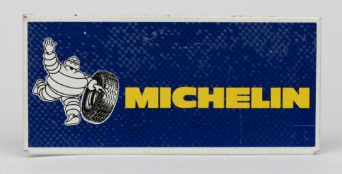 MICHELIN: A circa 1980s Michelin showroom sign from a tyre display stand (37cm wide)