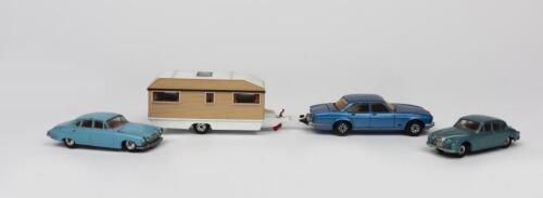 JAGUAR/DAIMLER: Three scale models of a Jaguar, 1960/70s