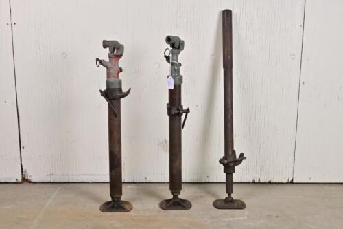 JACKS: Three vintage jacks including a &lsquo;Vulcan MFG Co hydraulic jacks made in St Paul Minnesota